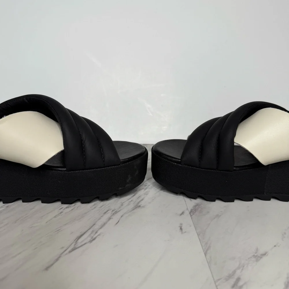 Sorel Cameron Crisscross Flatform Sandal 8 1/2